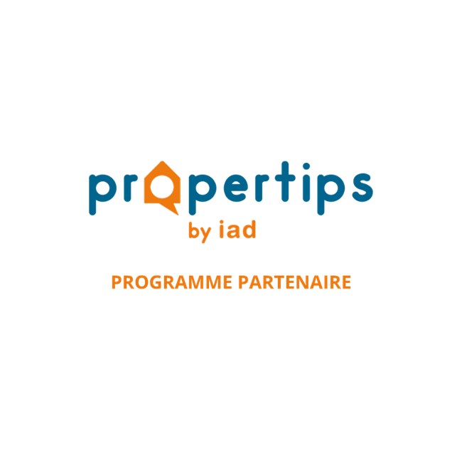 Logo Propertips iAd France - programme apporteur d'affaires immobilier à Toulon